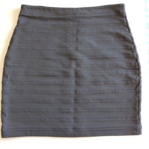 Express Gray bandage skirt